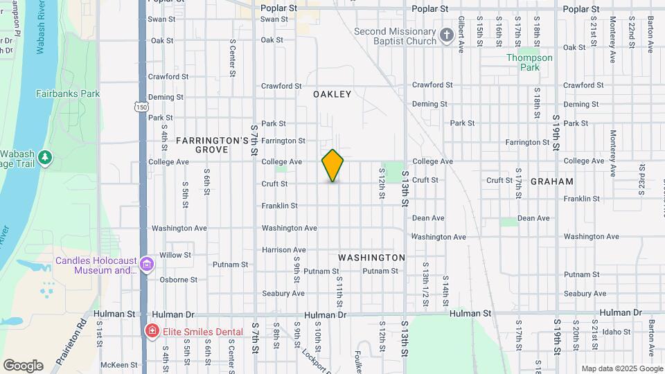 1201 S 11th St Map and Location Details