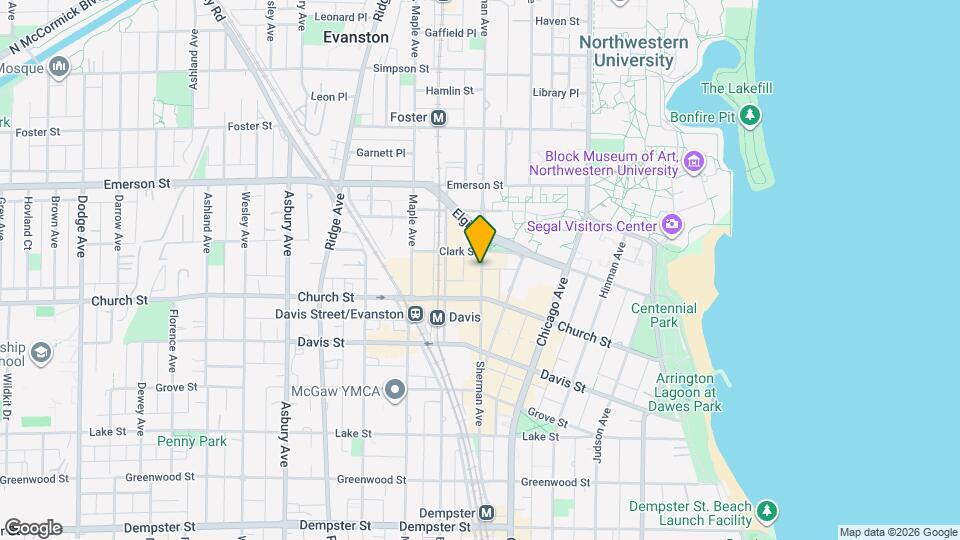 1726 Sherman Ave Map and Location Details