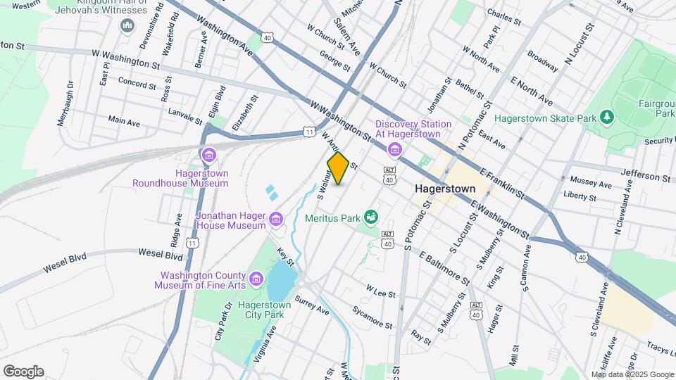 145 S Prospect St Map and Location Details