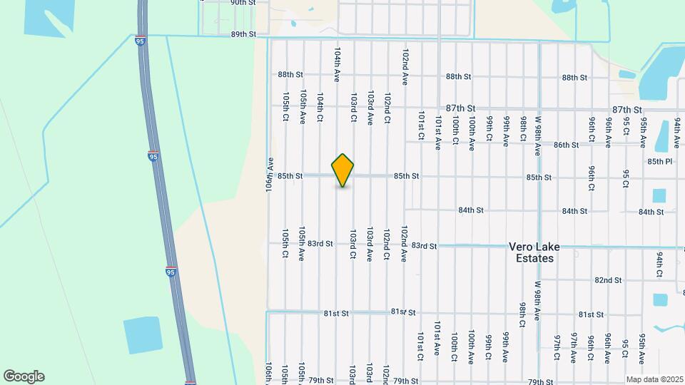 8456 104th Ave Map and Location Details
