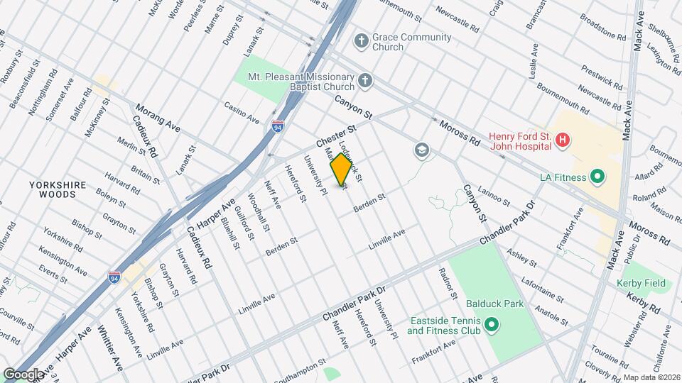 6175 Marseilles St Map and Location Details