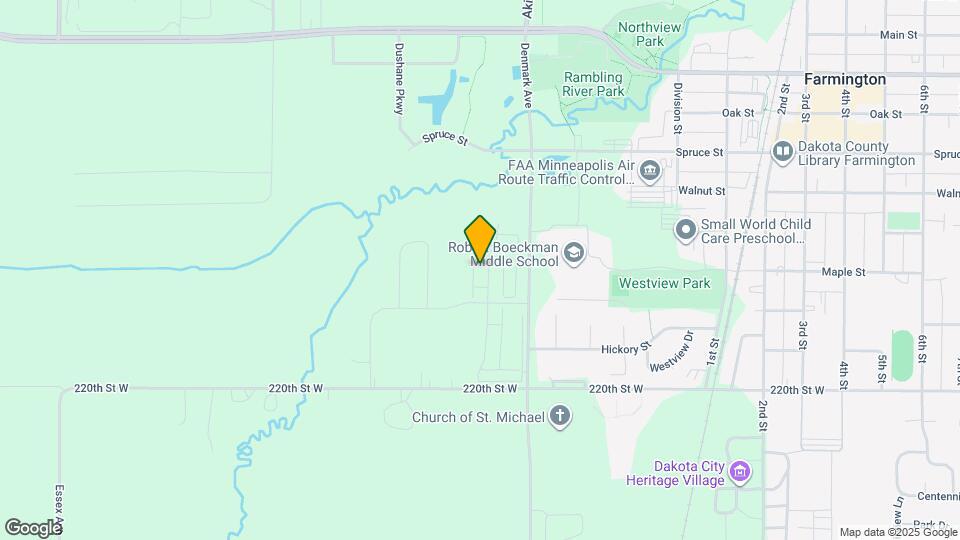 21715 Denton Ave Map and Location Details