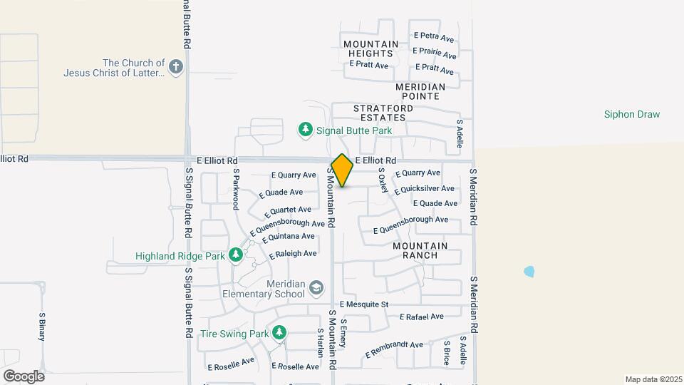 11219 E Quicksilver Ave Map and Location Details