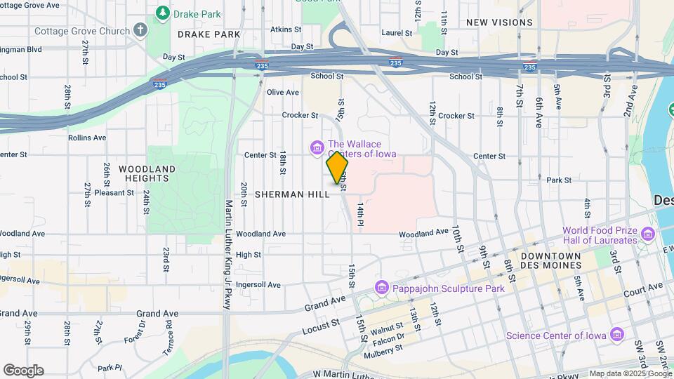 1503 Pleasant St Mapa y Detalles de la Ubicación
