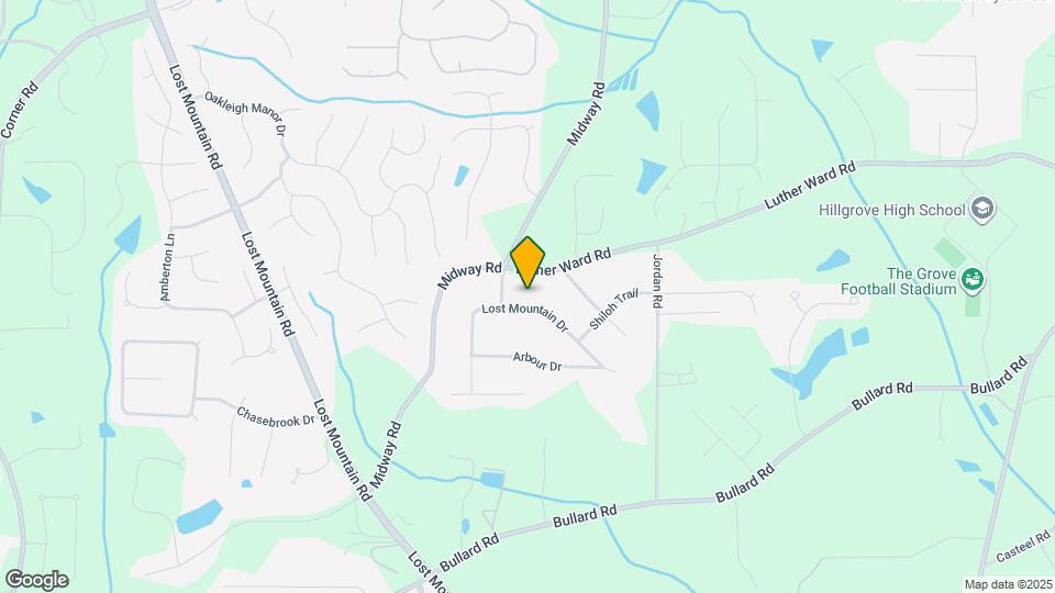 4540 Lost Mountain Dr Map and Location Details