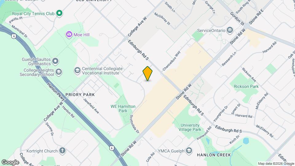410 Scottsdale Dr Map and Location Details