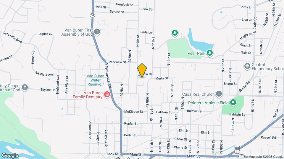 715 Lincoln Hill Cir Map and Location Details