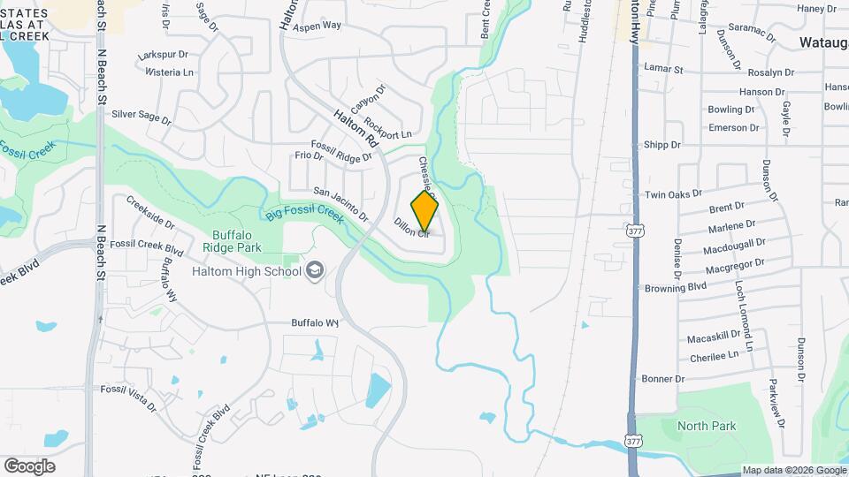 5216 Dillon Cir Mapa y Detalles de la Ubicación