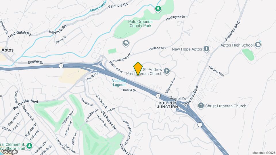 9653 Soquel Dr Map and Location Details