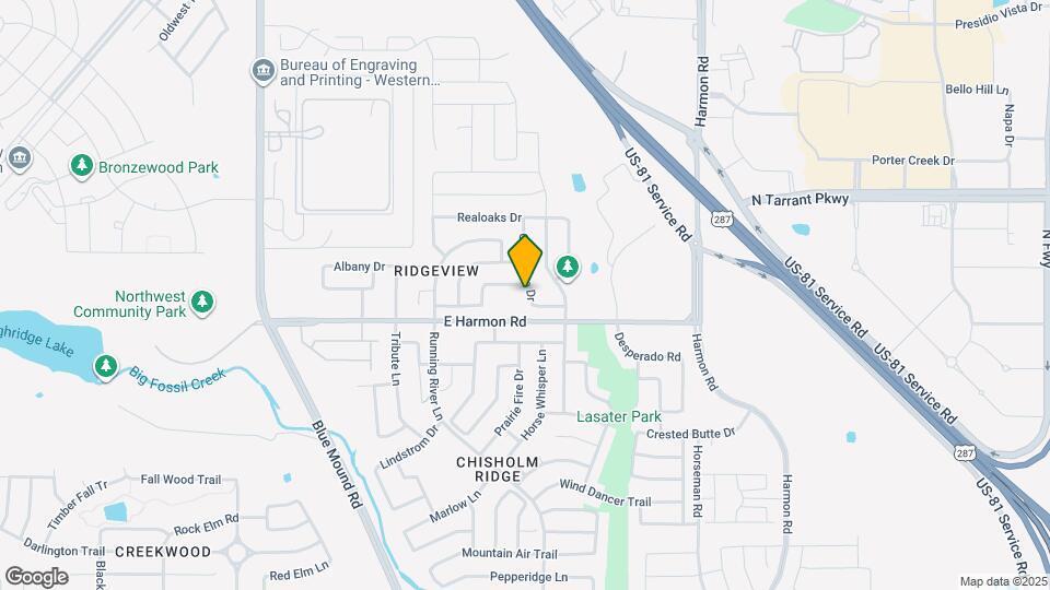 8645 Glenburne Dr Mapa y Detalles de la Ubicación