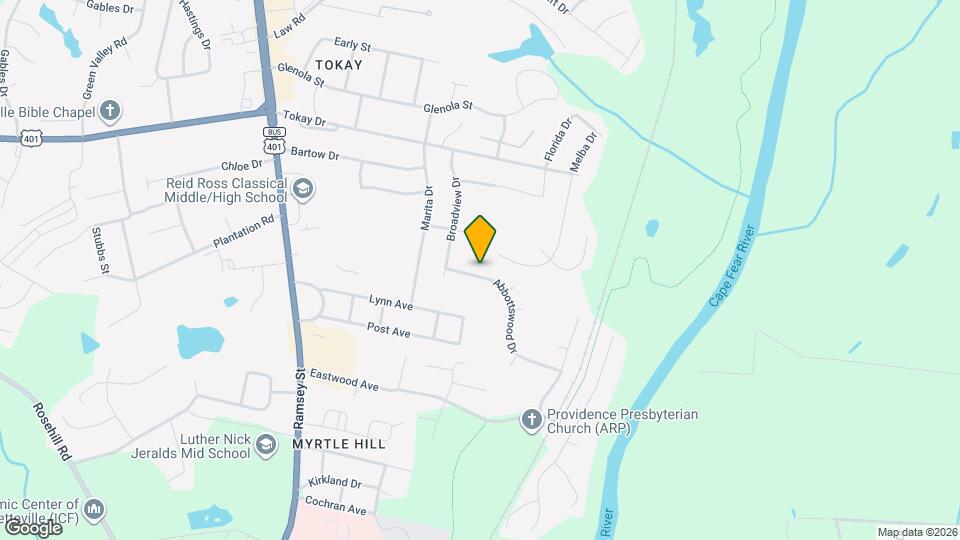 329 Abbottswood Dr Map and Location Details