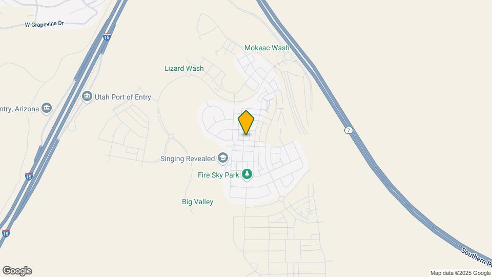 5707 S Adobe Sun Dr Map and Location Details
