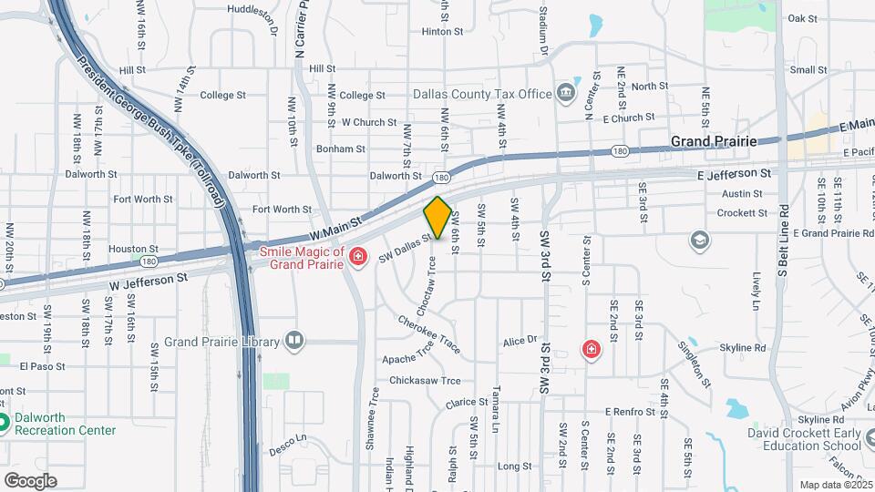 317 Choctaw Trce Map and Location Details