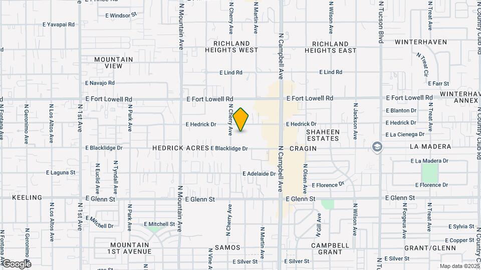 3058 N Cherry Ave Map and Location Details
