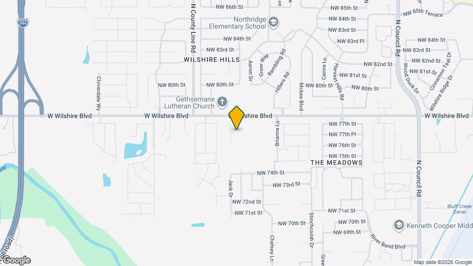 7712 Westhall Pl Map and Location Details