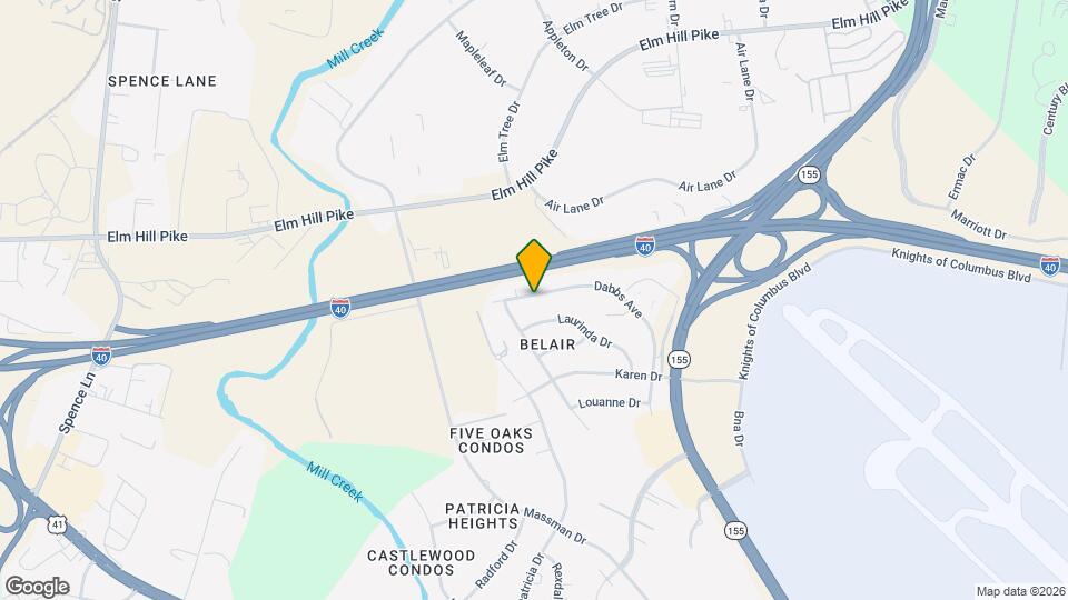 1921 Dabbs Ave Map and Location Details