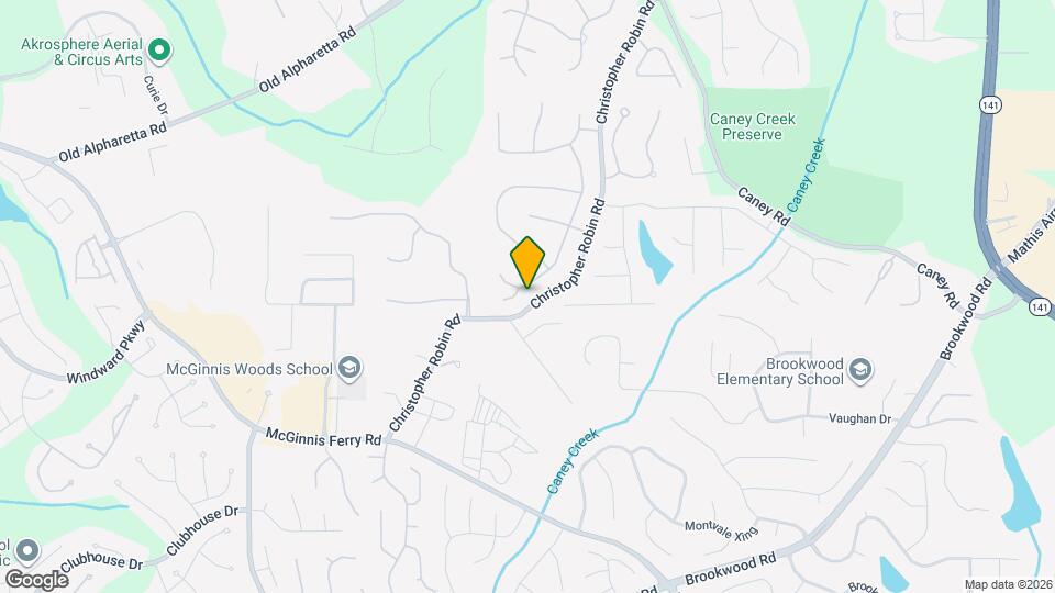 1310 Rosewood Dr Map and Location Details