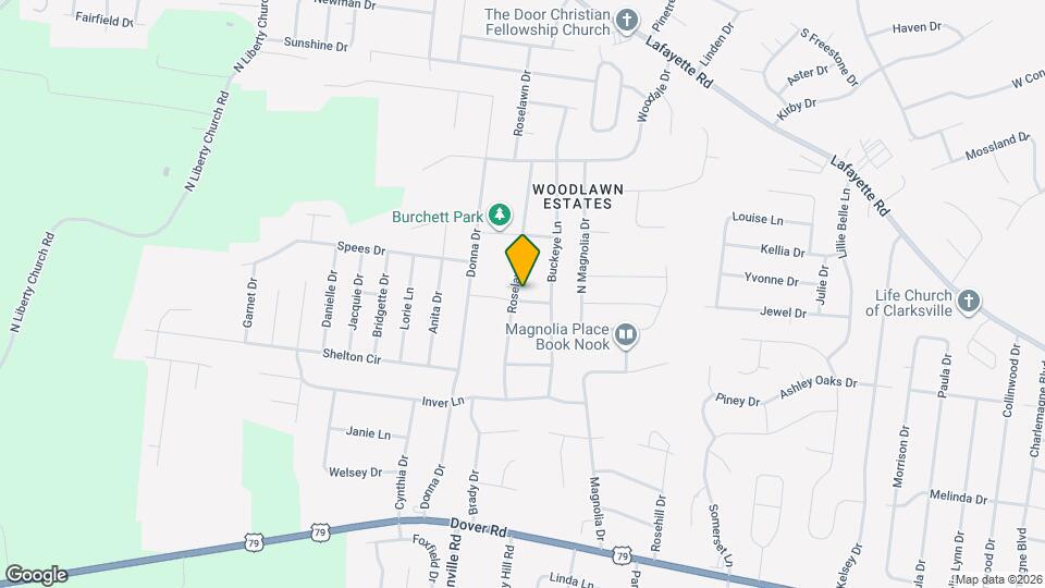 603 Chestnut Ridge Dr Map and Location Details