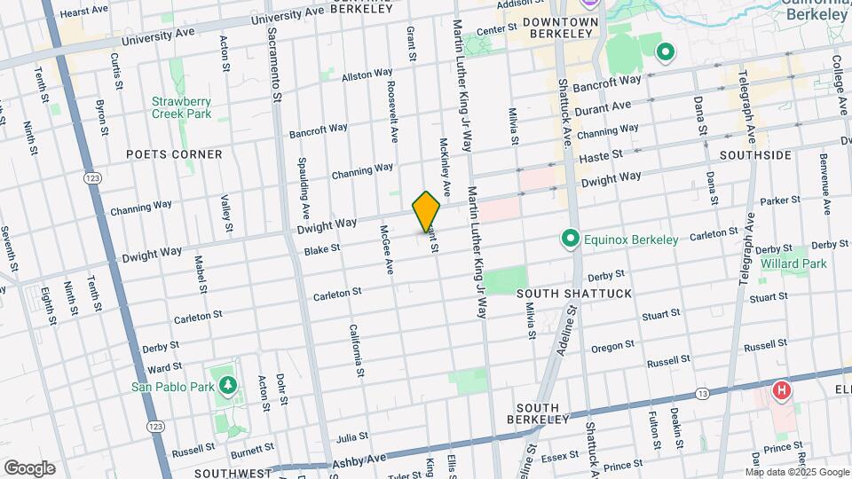 1742 Blake St Mapa y Detalles de la Ubicación