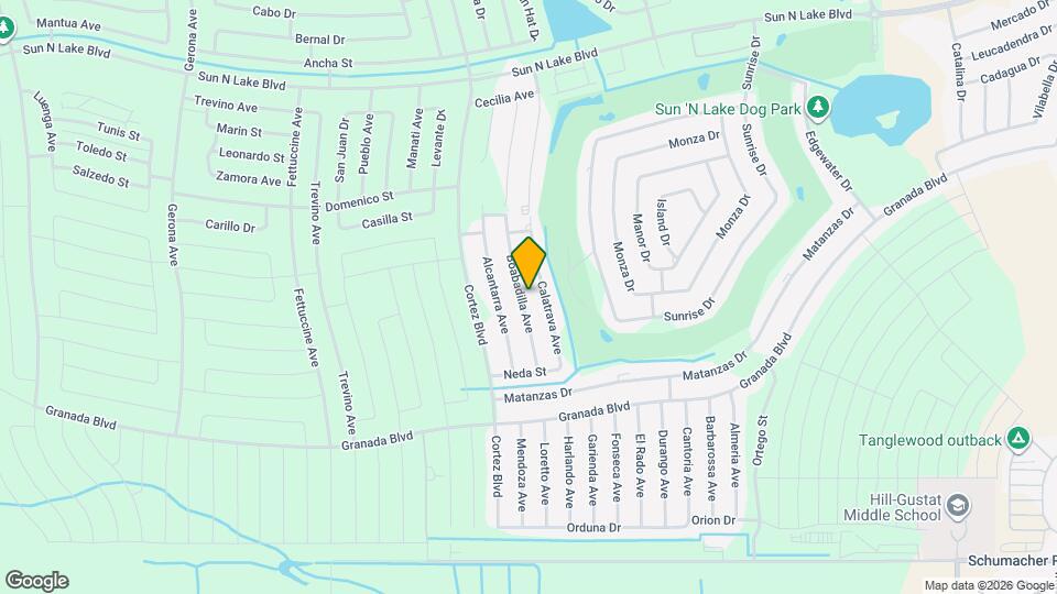 4612 Boabadilla Ave Map and Location Details