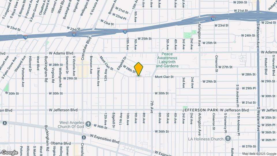 3820 Montclair Mapa y Detalles de la Ubicación