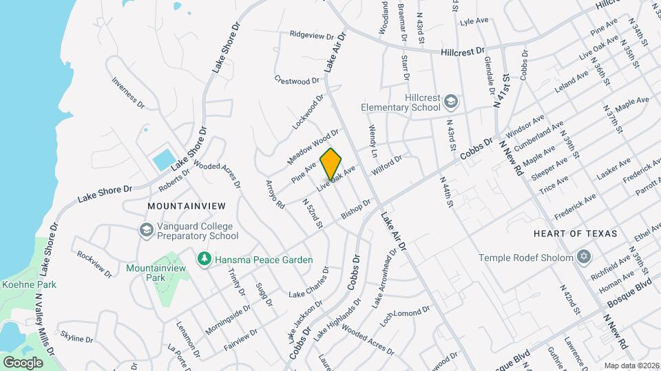 2324 N 50th St Map and Location Details