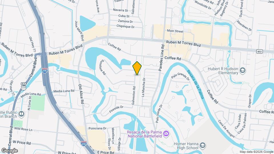 444 Galveston Rd Map and Location Details