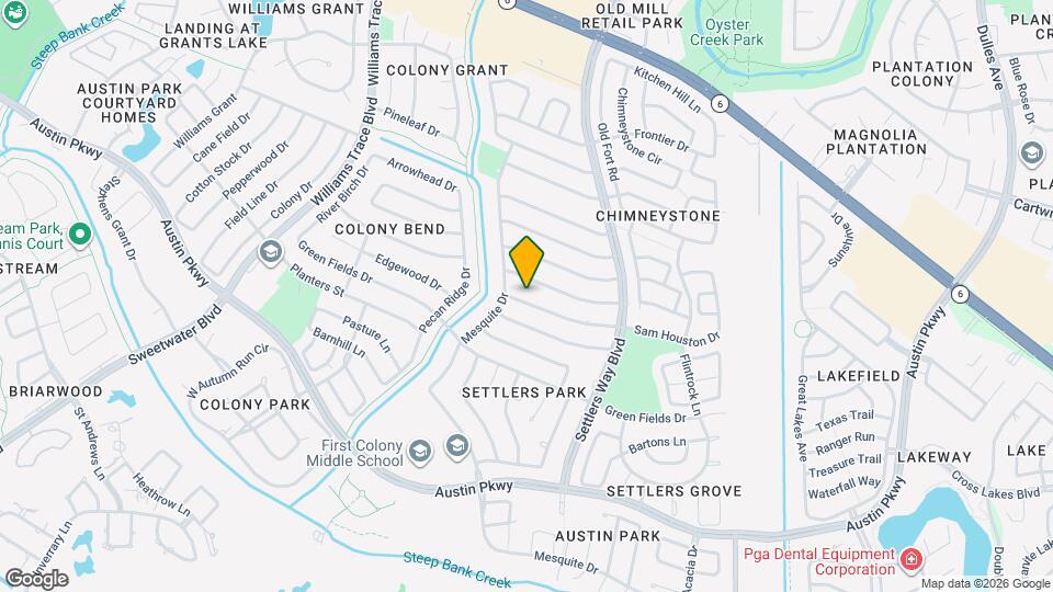 3015 Sam Houston Dr Map and Location Details