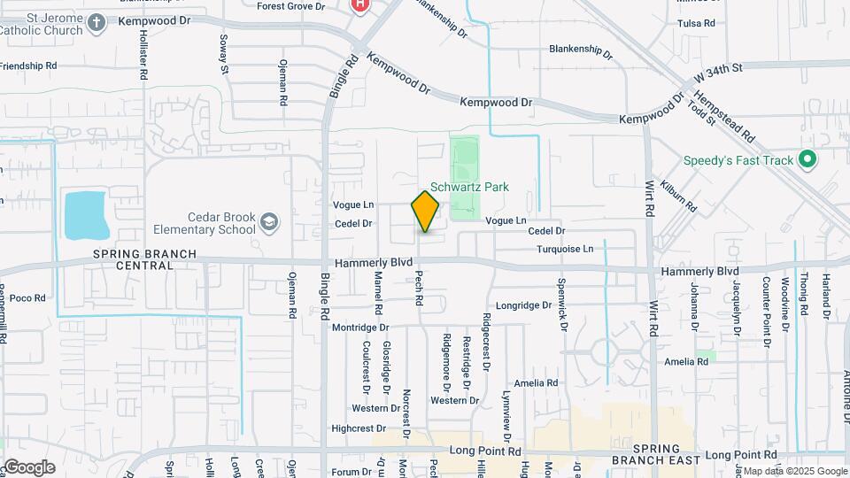 8321 Brecha Ln Map and Location Details