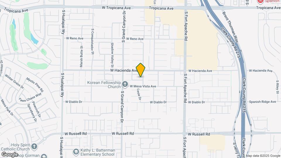 9676 Ridgebluff Ave Map and Location Details