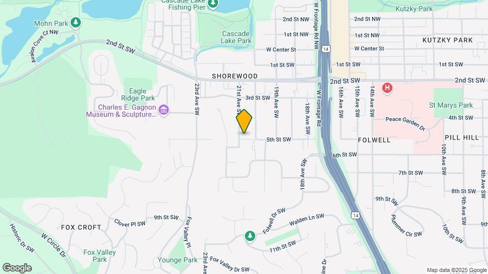 430 21st Ave SW Map and Location Details