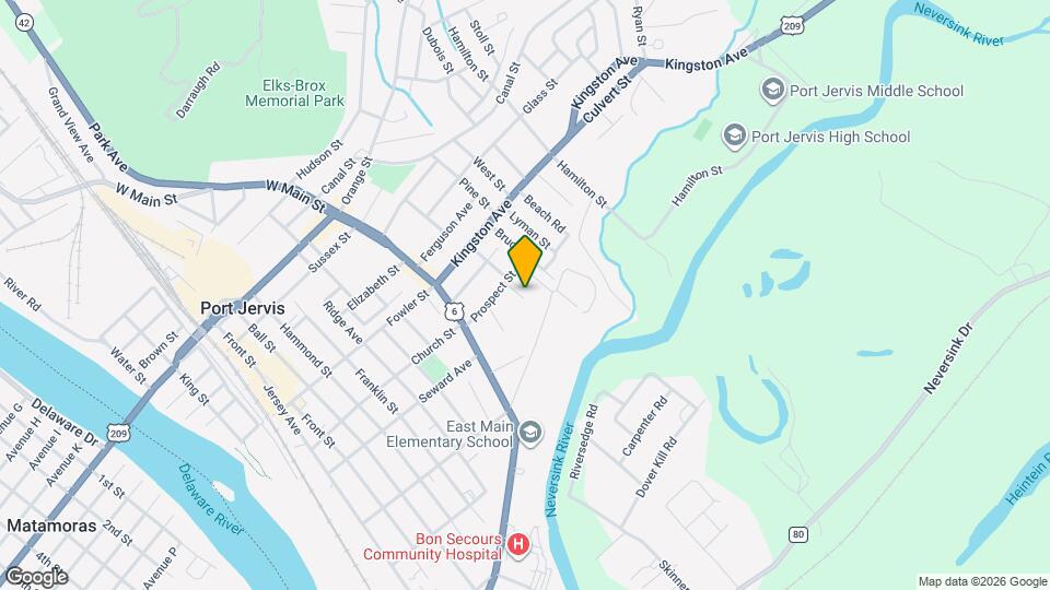 20 Neversink Ave Map and Location Details