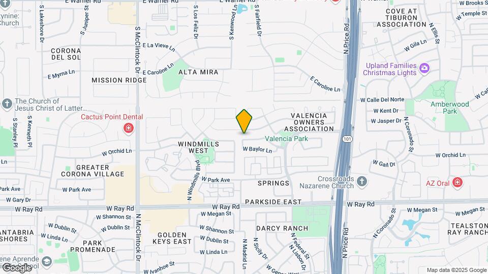 3490 W Golden Ln Map and Location Details