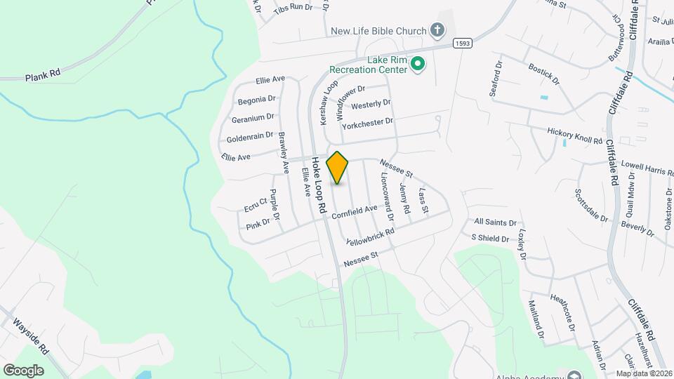 1945 Yellowbrick Rd Map and Location Details