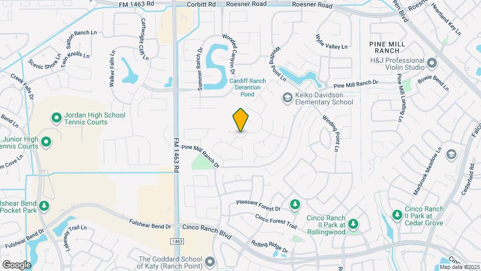 4118 Ponderosa Hills Ln Map and Location Details