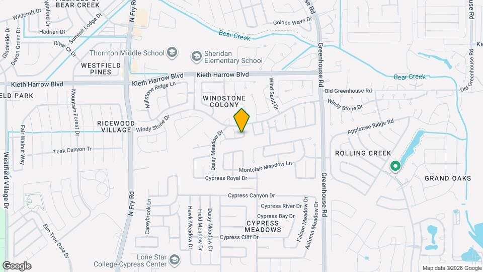 4811 Pebble Bluff Ln Map and Location Details