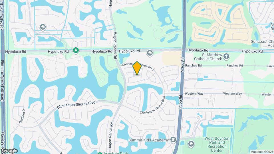 6836 Long Key St Map and Location Details