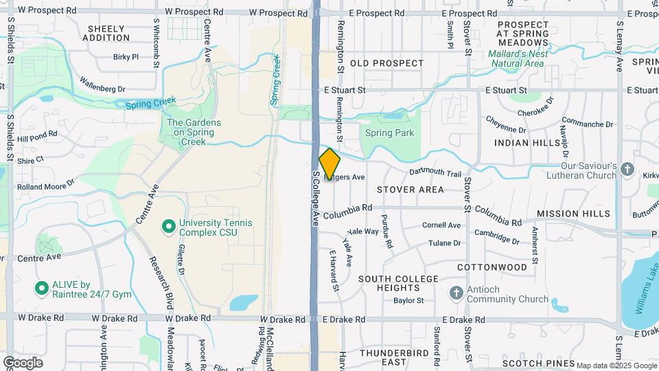 2205 Vassar Ave Map and Location Details