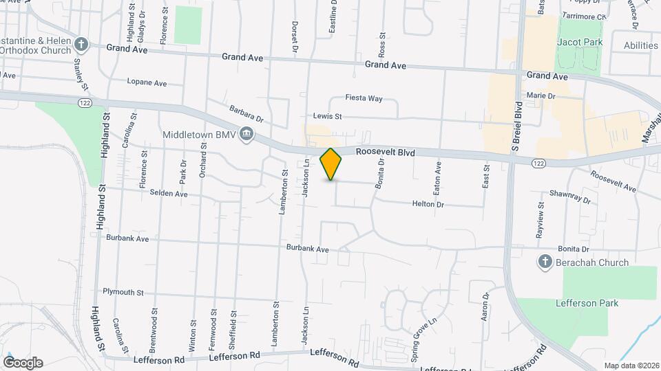 1608 Carriage Dr Map and Location Details