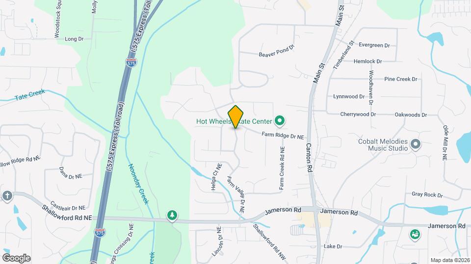 5098 Farm Valley Dr NE Map and Location Details