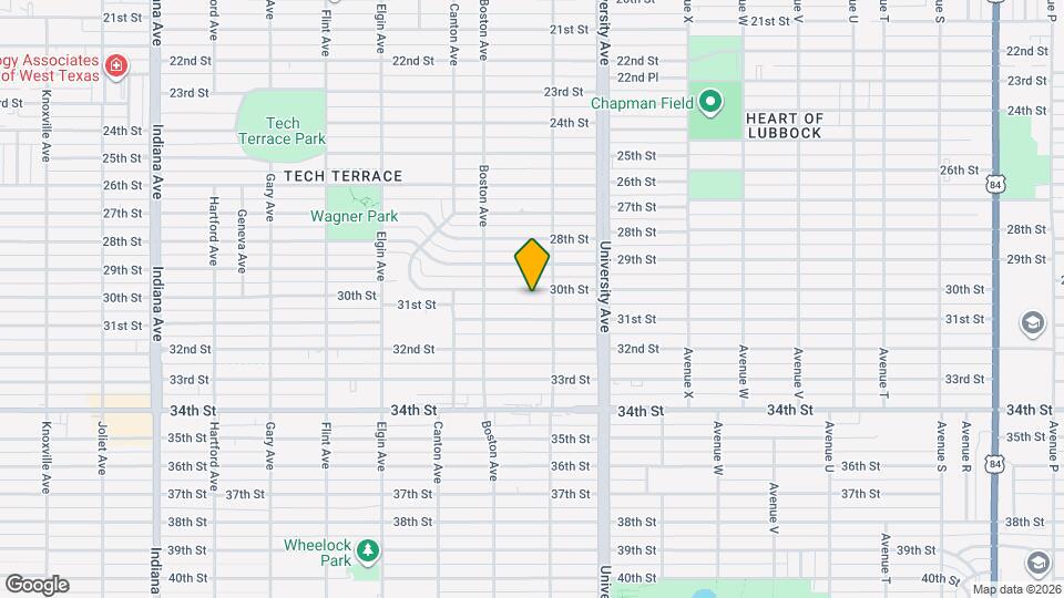 2607 30th St Map and Location Details