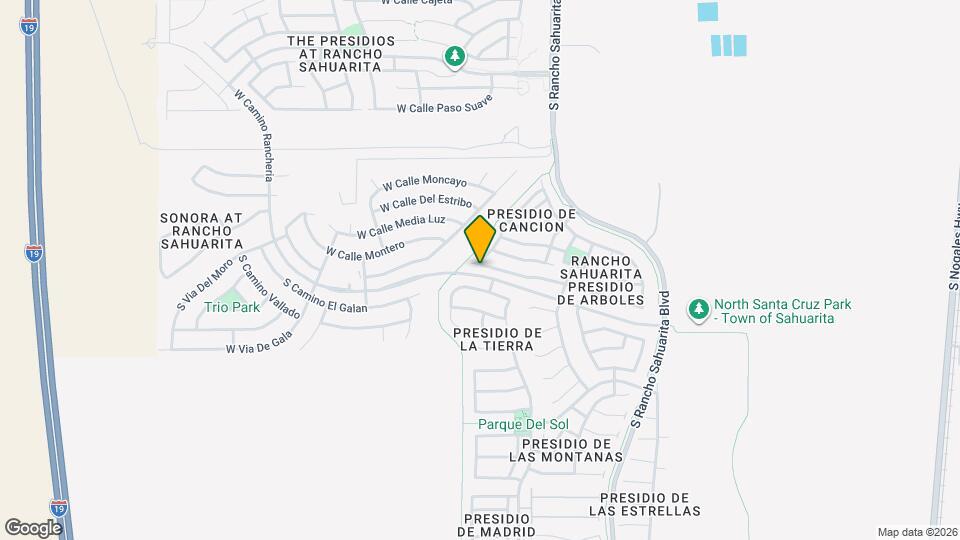 50 E Camino Limon Verde Map and Location Details