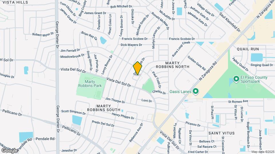 1655 Victor Lopez Dr Map and Location Details