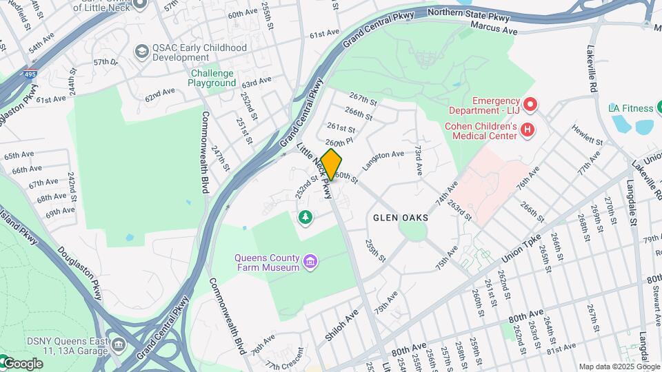 71-07 Little Neck Pkwy Map and Location Details