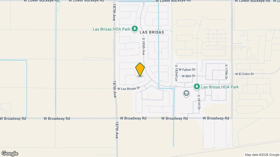 3831 S 185th Ln Map and Location Details