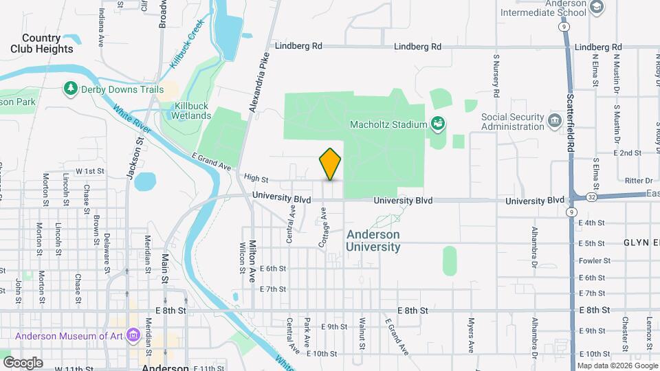 915 High St Map and Location Details