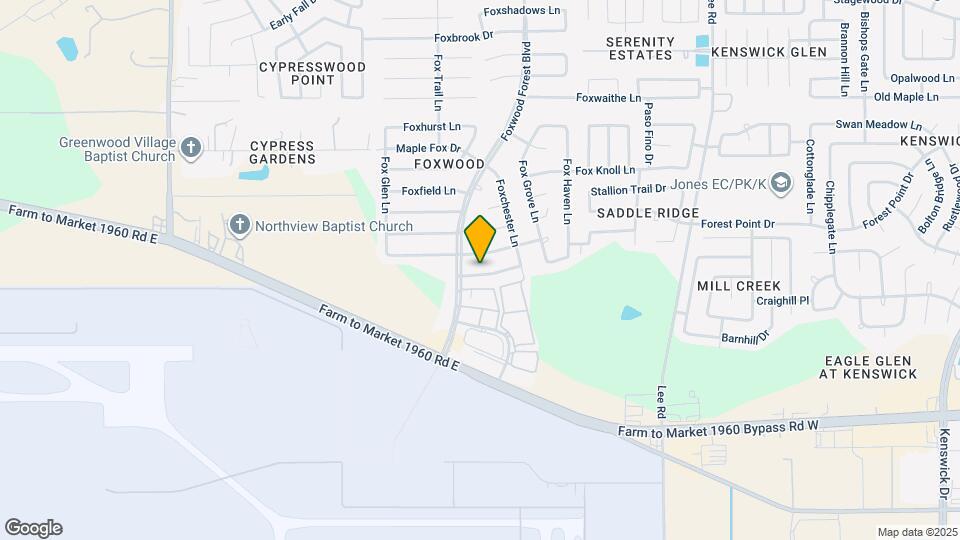 7115 Foxway Ln Map and Location Details