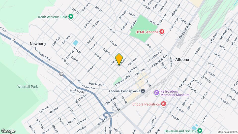 1311 16th Ave Map and Location Details