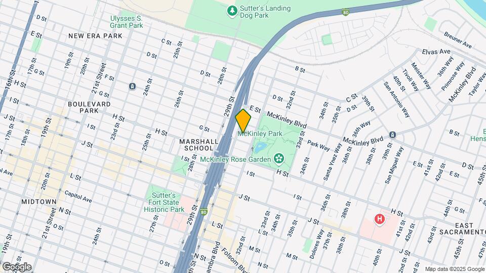 3011 G St Map and Location Details