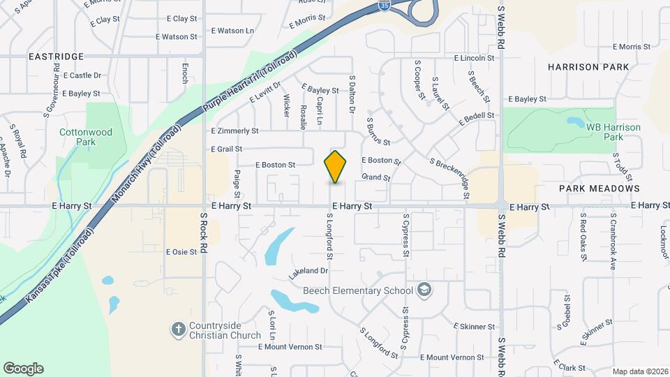 1218 S Longford St Map and Location Details